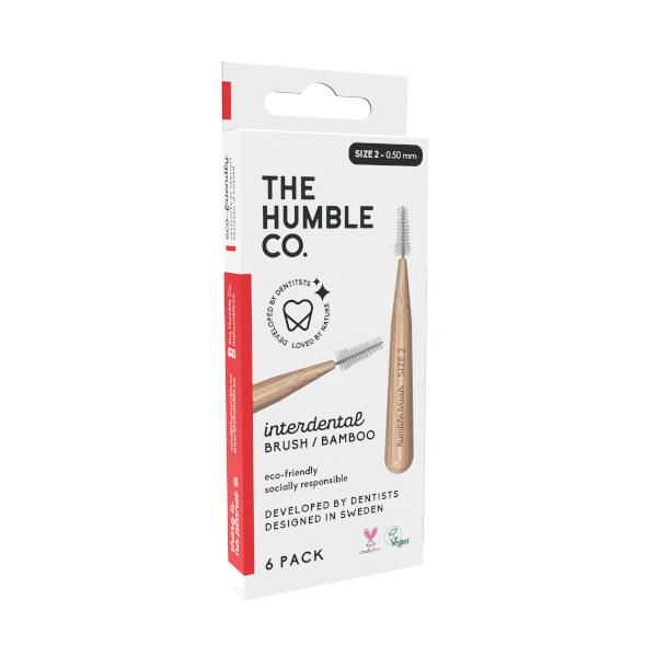 Ершики межзубные бамбуковые цвет красный Humble CO. р.2 фото №2