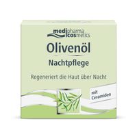 Крем для лица ночной Olivenol Cosmetics Medipharma/Медифарма банка 50мл миниатюра фото №2