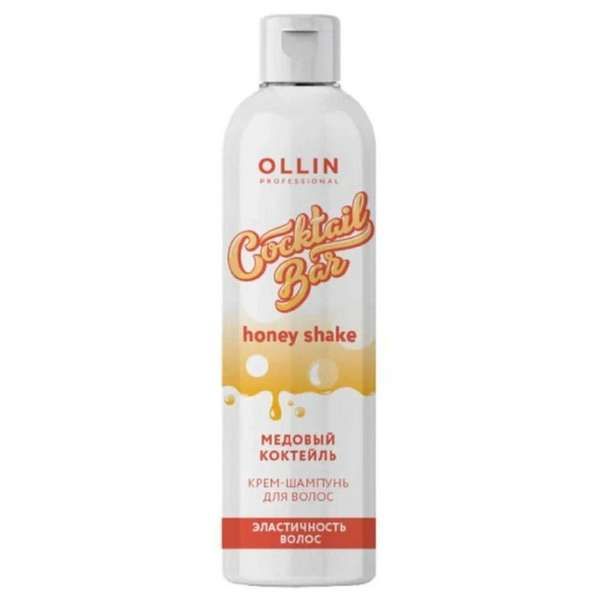 Крем-шампунь медовый коктейль эластичность волос Professional Cocktail bar Ollin 400мл