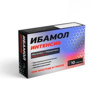 Ибамол Интенсив таблетки п/о плен. 400мг+325мг 10шт, миниатюра