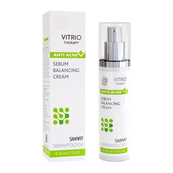 Крем для проблемной и жирной кожи себобаланcирующий Anti-Acne Vitrio/Витрио 50мл