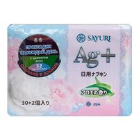 Прокладки ежедневные гигиенические с ароматом алоэ Sayuri/Саюри Argentum+ 15см 32шт