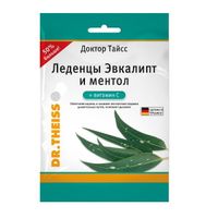 Эвкалипт и ментол с витамином С Dr.Theiss/Др.Тайсс леденцы пакет 75г, миниатюра фото №17