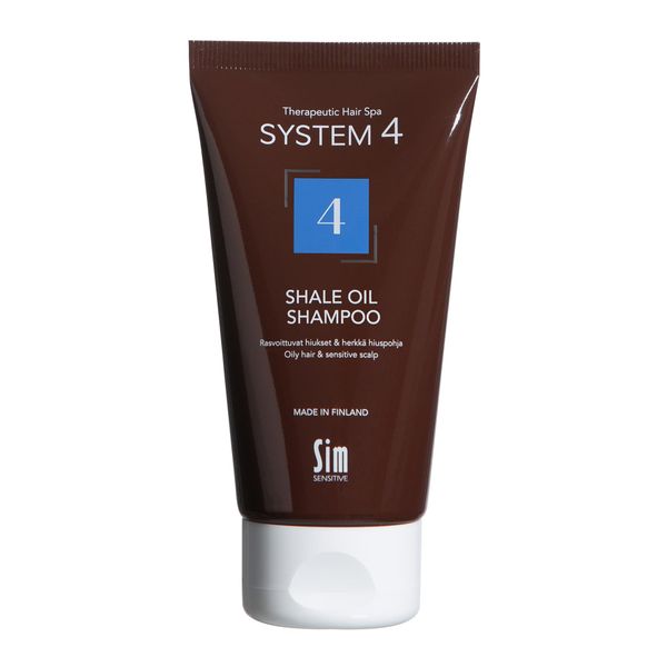 Шампунь для жирных волос и чувствит-ой кожи головы терапевтический №4 System 4/Система 4 туба 75мл