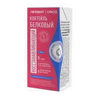 Коктейль белковый восстанавливающий вкус нейтральный Onco Леовит тетрапак 200мл