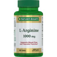 L-аргинин 1000мг Nature's Bounty/Нэйчес баунти таблетки 1709мг 50шт, миниатюра фото №21