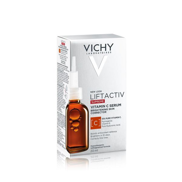 Сыворотка для сияния кожи концентрированная с витамином С Liftactiv Supreme Vichy/Виши 20мл фото №9