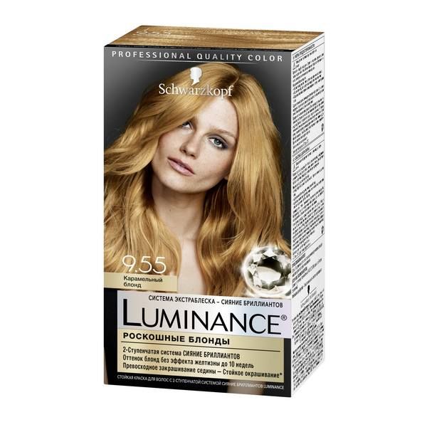 Краска для волос 9.55 карамельный блонд Luminance/Люминенс 165мл фото №2