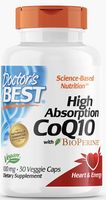 Коэнзим Q10 Doctor's Best/Доктор Бэст капсулы 600мг 30шт
