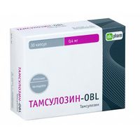 Тамсулозин-OBL капсулы с модиф. высвобожд. 0,4мг 30шт