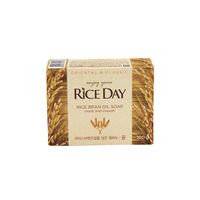 Мыло туалетное с рисовыми отрубями Rice Day 100г миниатюра фото №2