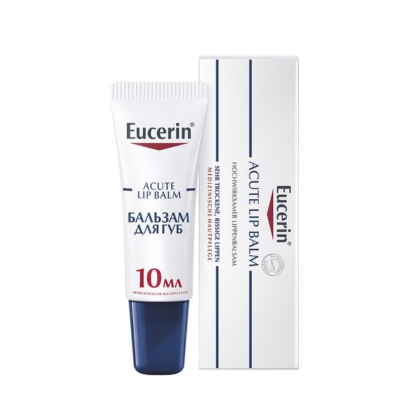 Бальзам для губ успокаивающий и увлажняющий Acute Eucerin/Эуцерин 10мл успокаивающий и увлажняющий бальзам для губ eucerin acute 10 мл