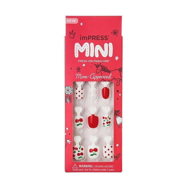 Купить Лак твердый Импресс Кидс Милашка короткая длина Impress Mini Cutie Pie KIMK02C Kiss, Kiss Products, Inс., США