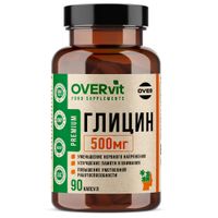 Глицин OVERvit/ОВЕРвит капсулы 90шт