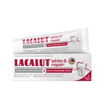 Паста зубная Lacalut/Лакалют Безопасное отбеливание и восстановление эмали White&Repair 65г