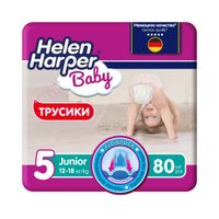 Подгузники-трусики детские Junior Baby Helen Harper/Хелен харпер 12-18кг 80шт р.5 миниатюра