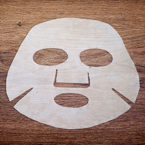 Детокс-маска для лица противовоспалительная с экстрактами злаков Адлая и Черной фасоли HelloGanic фото №2
