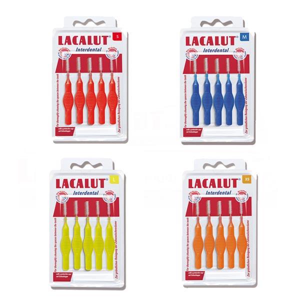 Изображение товара Ершики межзубные цилиндрические Interdental Lacalut/Лакалют 5шт р.XS