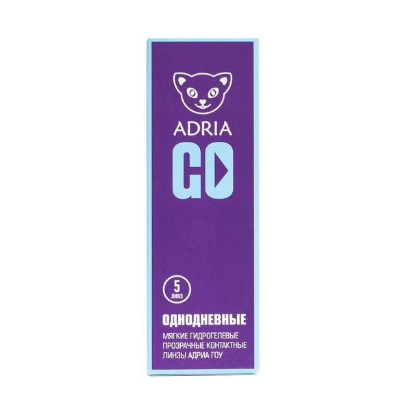 Линзы контактные Adria/Адриа GO (8.6/-9.50) 5шт