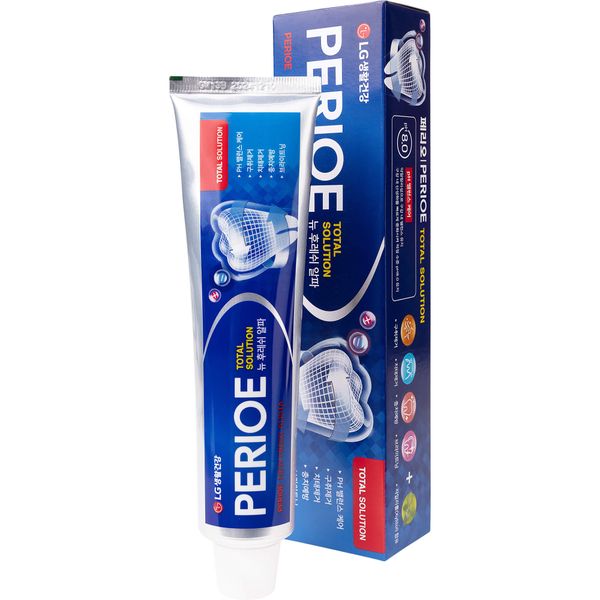 Паста зубная комплексный уход Fresh alpha Total solution Perioe/Перио 170г зубная паста perioe breath care alpha освежающая дыхание 100 г