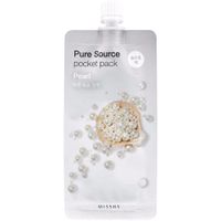 Маска кремовая с экстрактом жемчуга ночная Pocket pack Pure source Missha 10мл