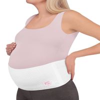 Бандаж для беременных дородовой Интерлин MamaLine MS B-1218,белый, р.S-M миниатюра