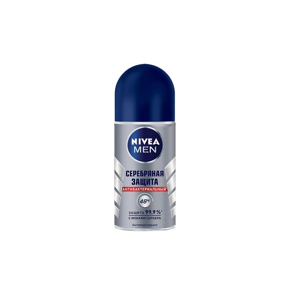 Купить Дезодорант шариковый Nivea/Нивея For Men Серебряная защита 50мл, Beiersdorf AG (Германия)