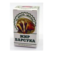 Барсучий жир капсулы 300мг 100шт, миниатюра фото №2
