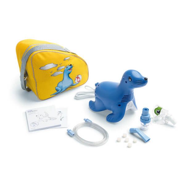 Ингалятор компрессорный для детей и взрослых Sami the Seal HH1335/00 Respironics Philips/Филипс фото №4