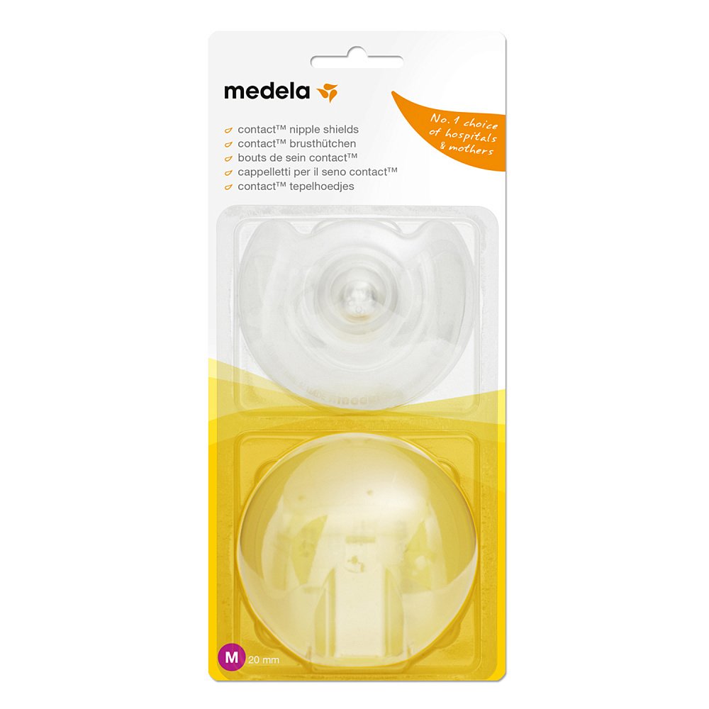 Накладка силиконовая для кормления грудью Contact Medela/Медела 2шт р.L  купить в Москве, честные отзывы покупателей