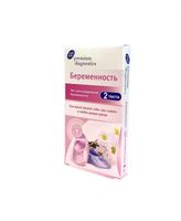 Тест для определения беременности PremiumDiagnostics/Премиум Диагностикс 2шт