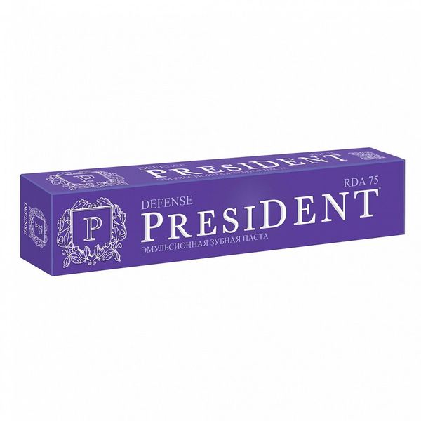 Паста зубная President/Президент Дефенс от неприятного запаха 50мл