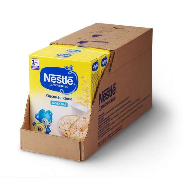 Каша сухая молочная Овсяная с бифидобактериями Nestle/Нестле 220г фото №16