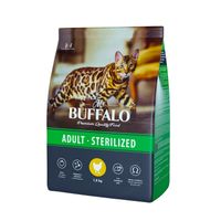 Корм сухой для кошек курица Sterilized Mr.Buffalo 1,8кг миниатюра фото №2