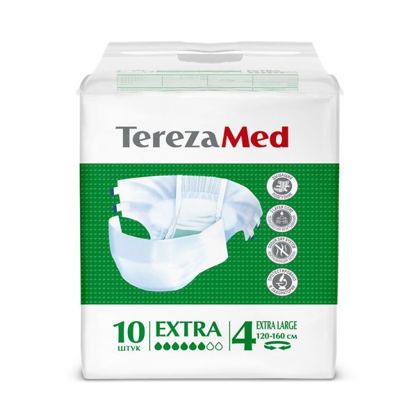 Подгузники для взрослых Extra TerezaMed 10шт р.XL (4)