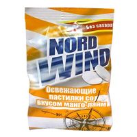 Пастилки со вкусом манго-лайм без сахара с витамином С Nord Wind/Норд Винд 25г