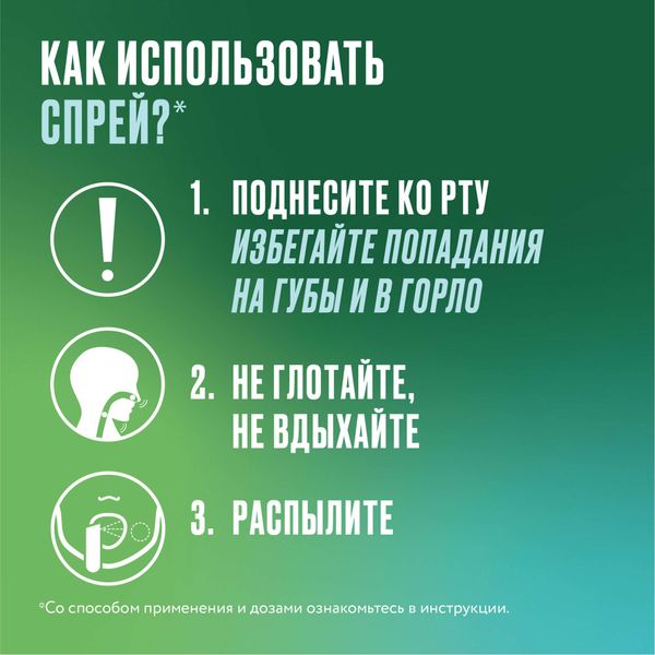 Никоретте вкус мятный никотиновый спрей для местного применения 1мг/доза 13,2мл 2шт фото №5