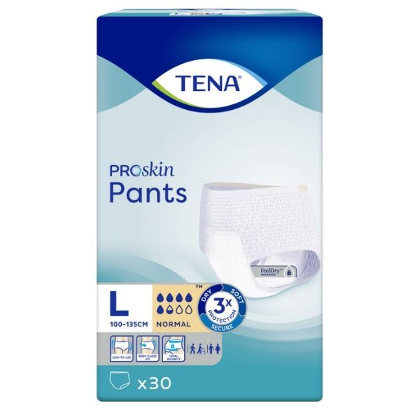 Подгузники-трусы Normal Pants Tena/Тена 30шт р.L