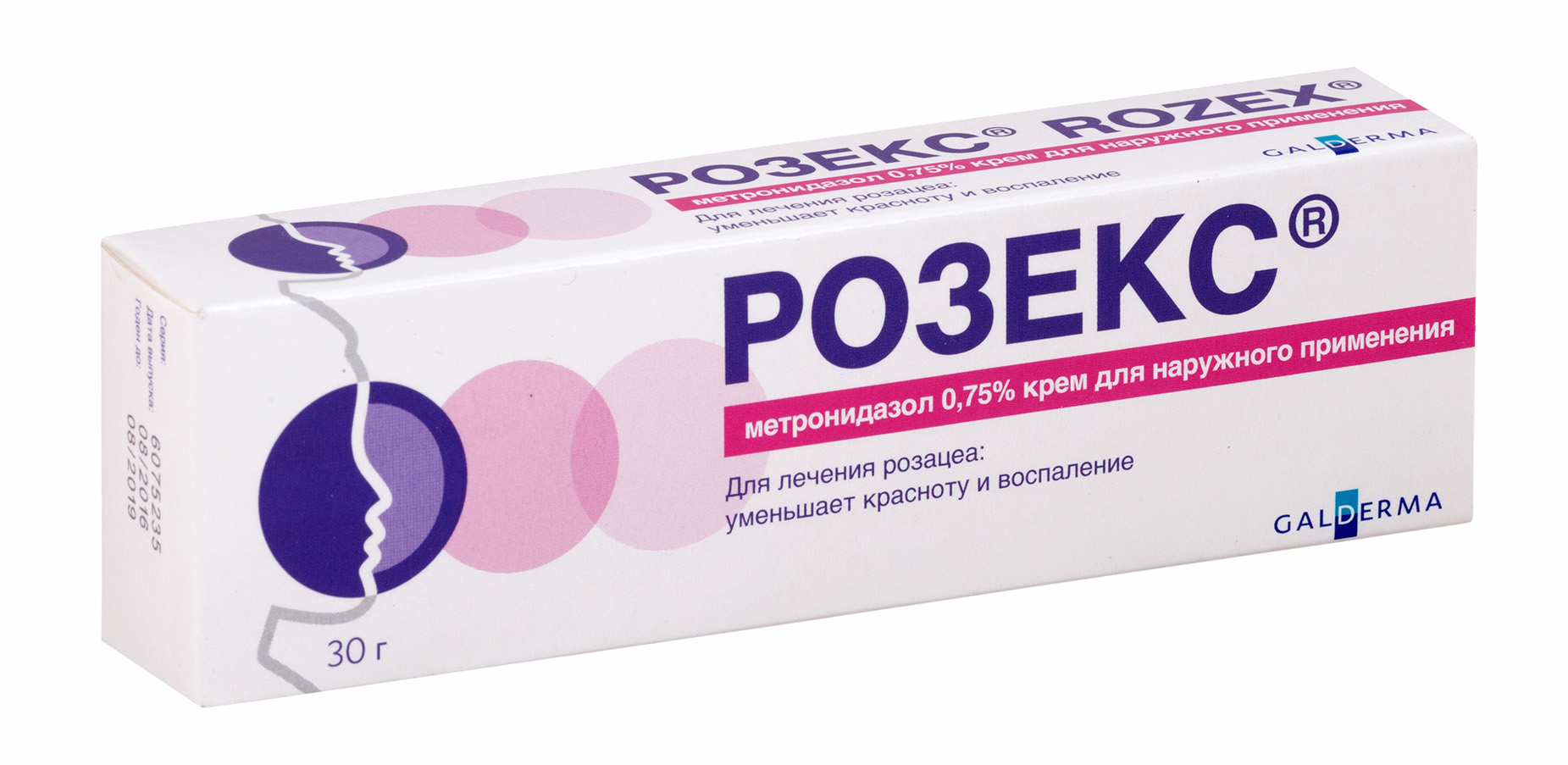 Аналоги и заменители для Розекс крем для наружного применения 0,75% 30г .