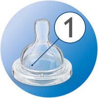 Бутылочка с силиконовой соской из полипропилена Anti-colic Philips Avent 125мл (SCF810/17) миниатюра фото №4
