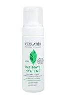Пенка нежная для интимной гигиены Intimate Hygiene с экстрактами шалфея и хлопка, Ecolatier 150 мл