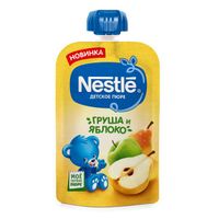 Пюре груша и яблоко Nestle/Нестле 90г миниатюра фото №9