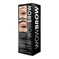 Краска для бровей и ресниц стойкая с эффектом татуажа Wow Brow Fara 30мл тон 2.0 Черный
