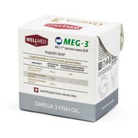 Омега-3 Рыбий жир с витамином Е Мелиген капсулы 260мг 200шт миниатюра фото №2