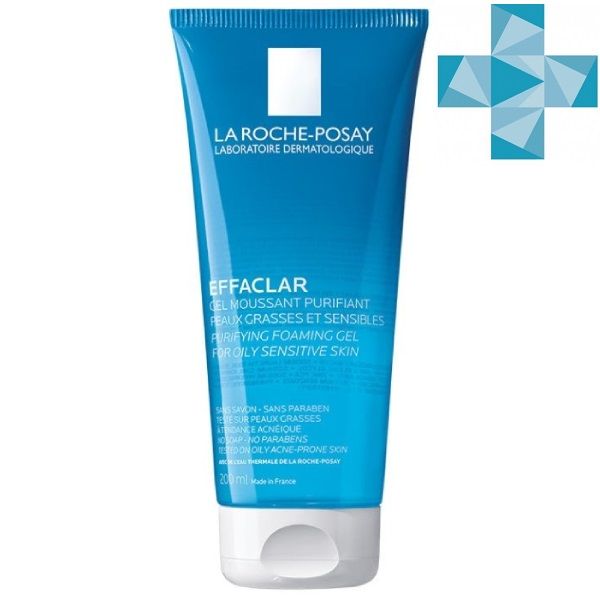 Гель пенящийся для жирной кожи очищающий Effaclar La Roche Posay/Ля рош позе фл. 300мл (M9164820)