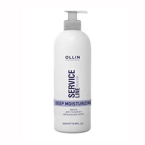 Маска для глубокого увлажнения волос OLLIN SERVICE LINE  Deep Moisturizing Mask 500 мл ollin service line iq spray спрей 150 мл