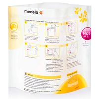 Пакеты для стерилизации в микроволновой печи Medela/Медела 5шт миниатюра фото №4