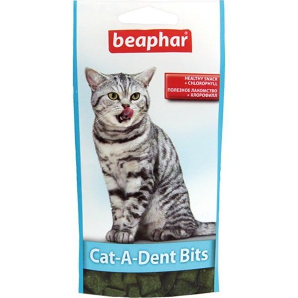 Подушечки для чистки зубов у кошек Beaphar/Беафар 35г