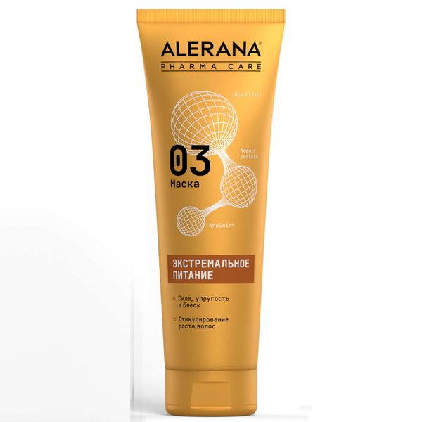 Маска для волос формула экстремального питания Pharma Care AleranaАлерана туба 260мл 626₽