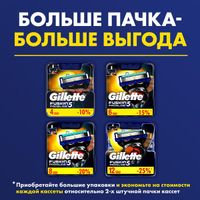 Кассеты Gillette (Жиллетт) сменные для безопасных бритв Fusion ProGlide, 12 шт. миниатюра фото №10